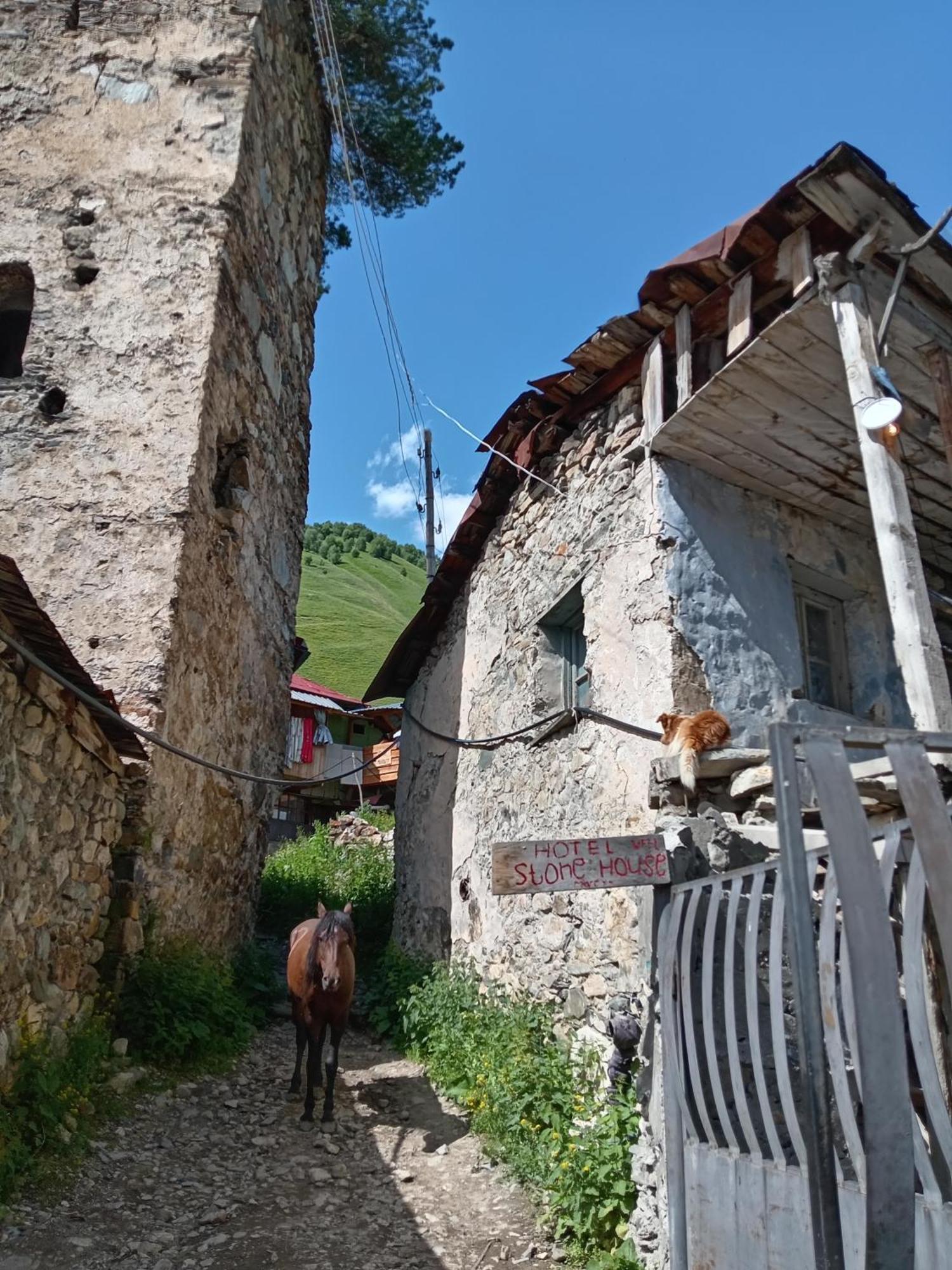 Hotel Stone House Marexi Adishi Exterior foto